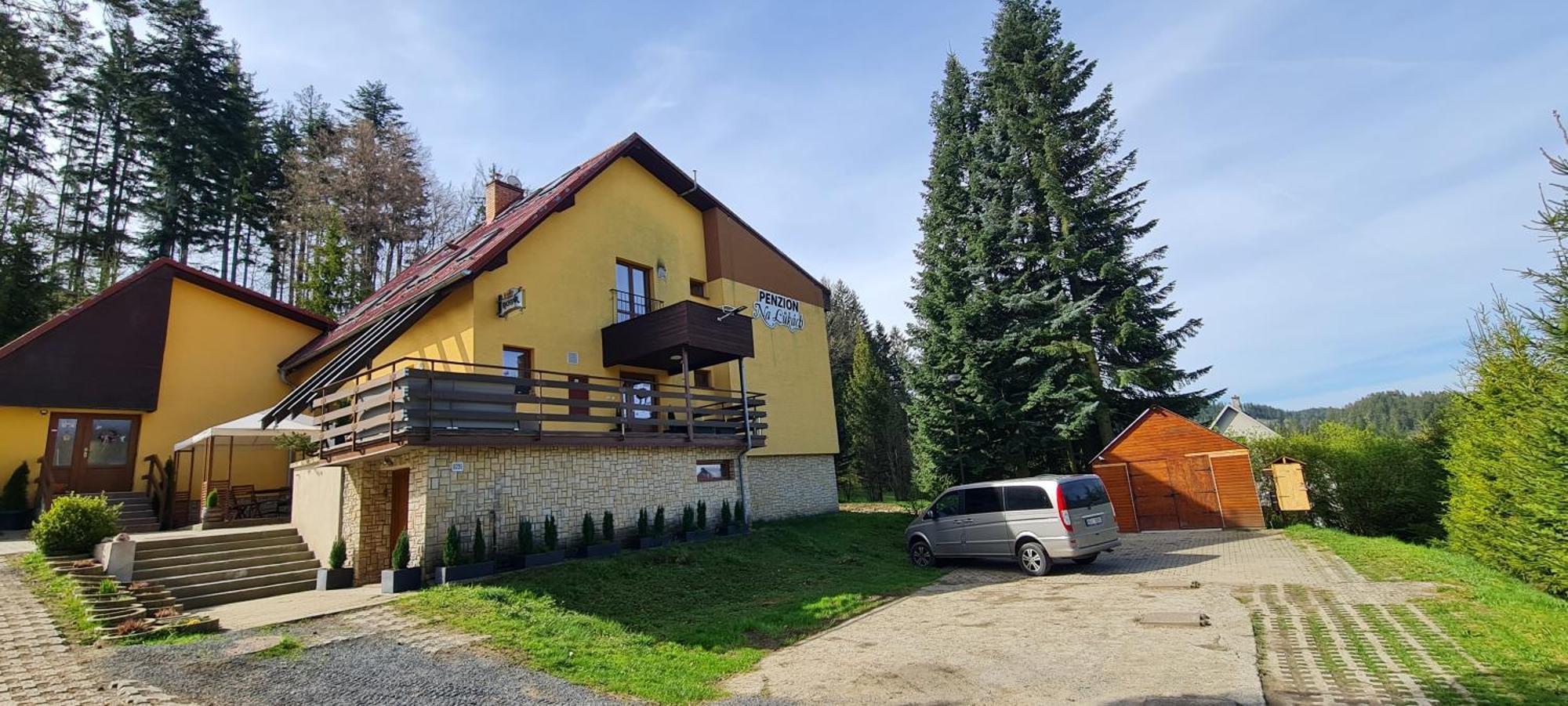 Penzion Na Lukach Hotel Horní Bečva Exterior foto