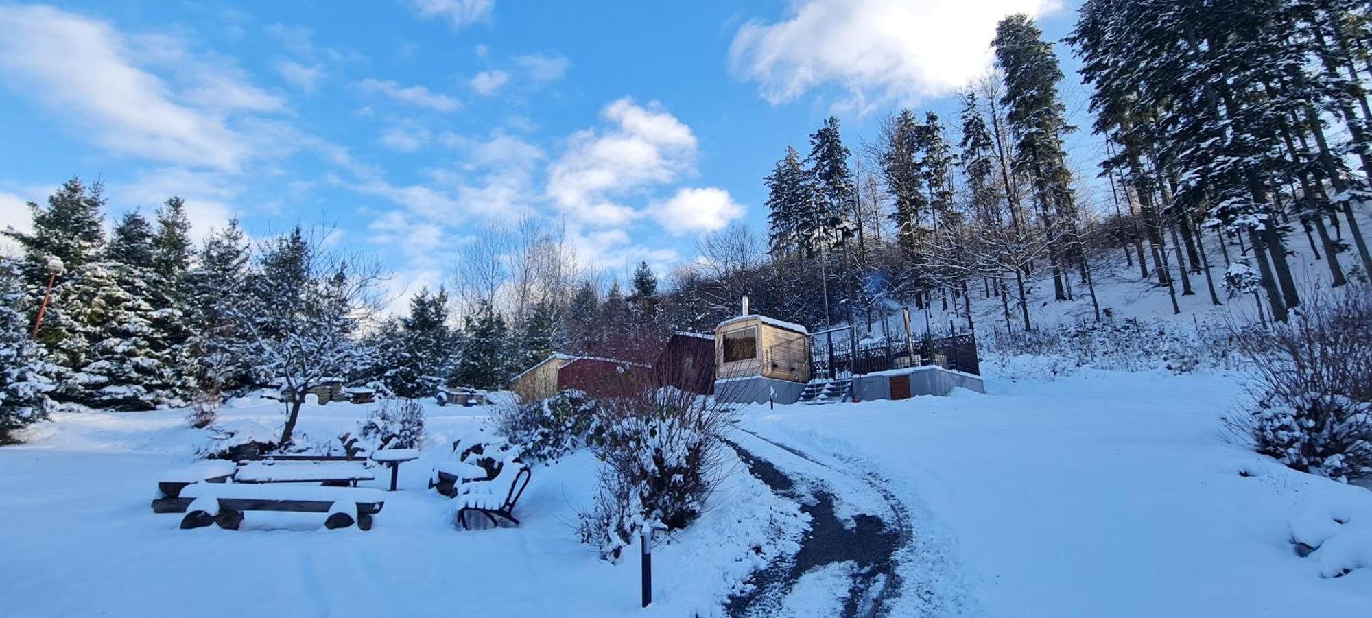 Penzion Na Lukach Hotel Horní Bečva Exterior foto