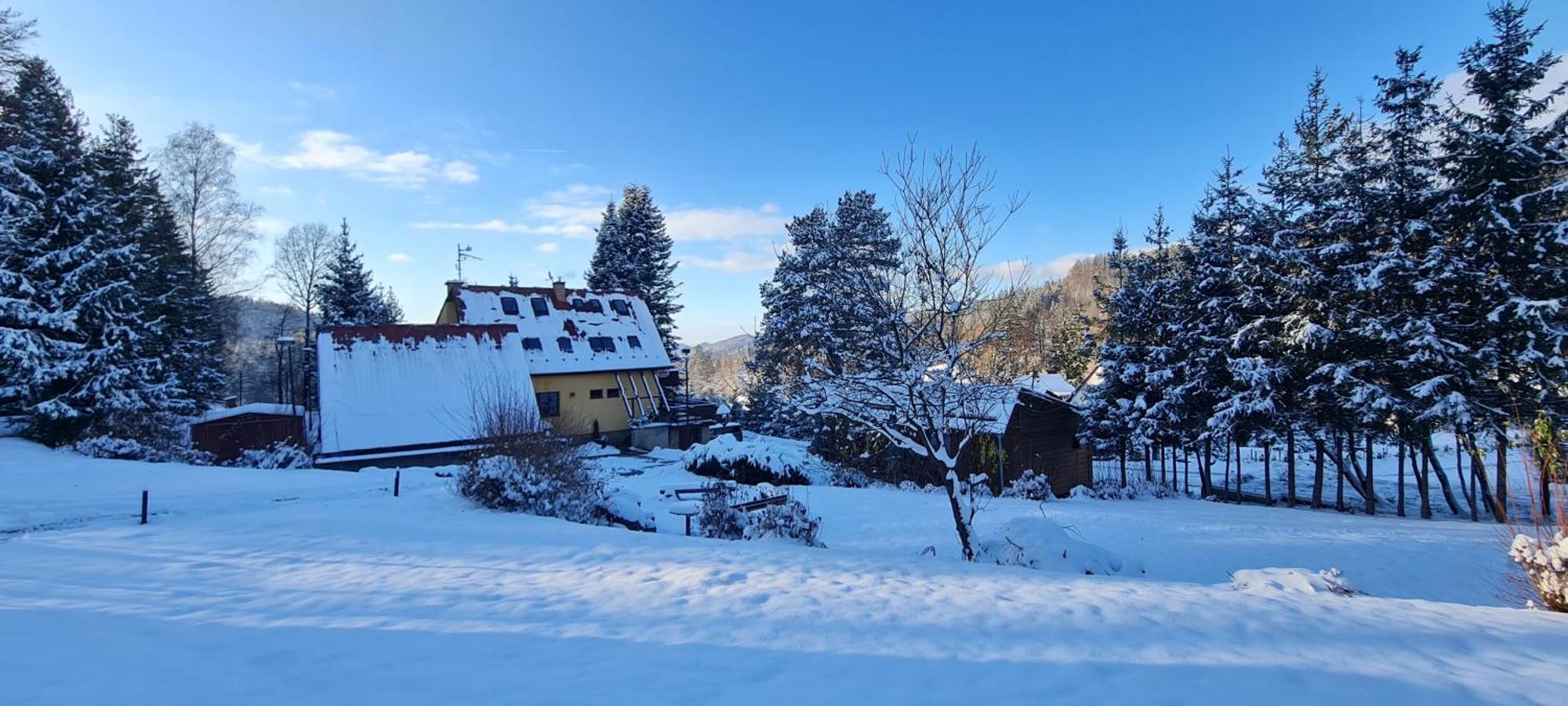 Penzion Na Lukach Hotel Horní Bečva Exterior foto